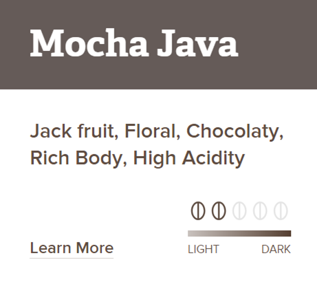 Mocha Java 2 Lbs – Hometown Coffee Co